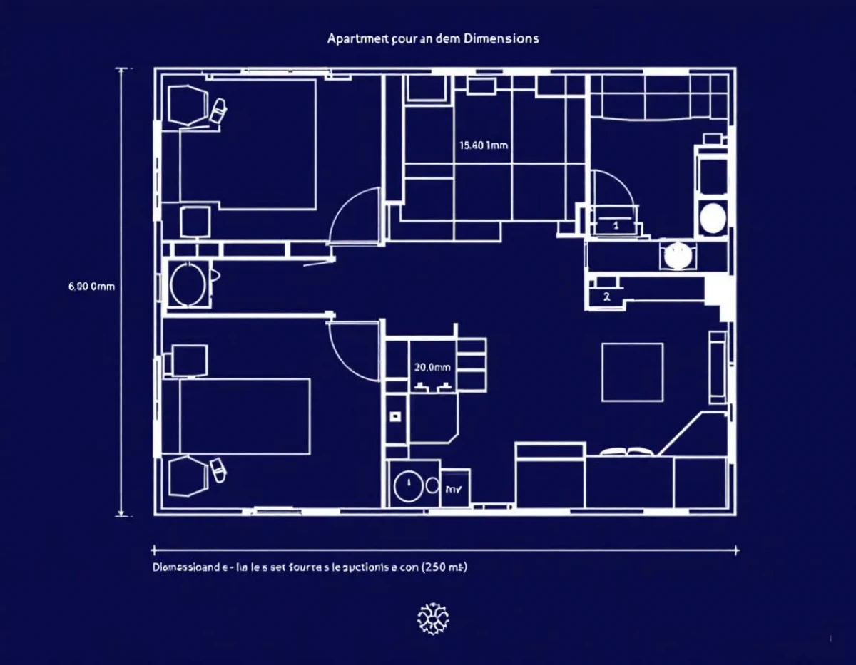 Dimensions d'un appartement 20m² : guide complet des surfaces et caractéristiques