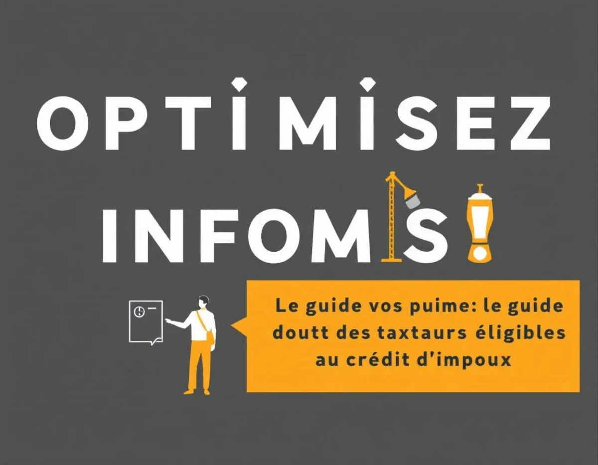 Optimisez vos impôts : le guide complet des travaux éligibles au crédit d'impôt