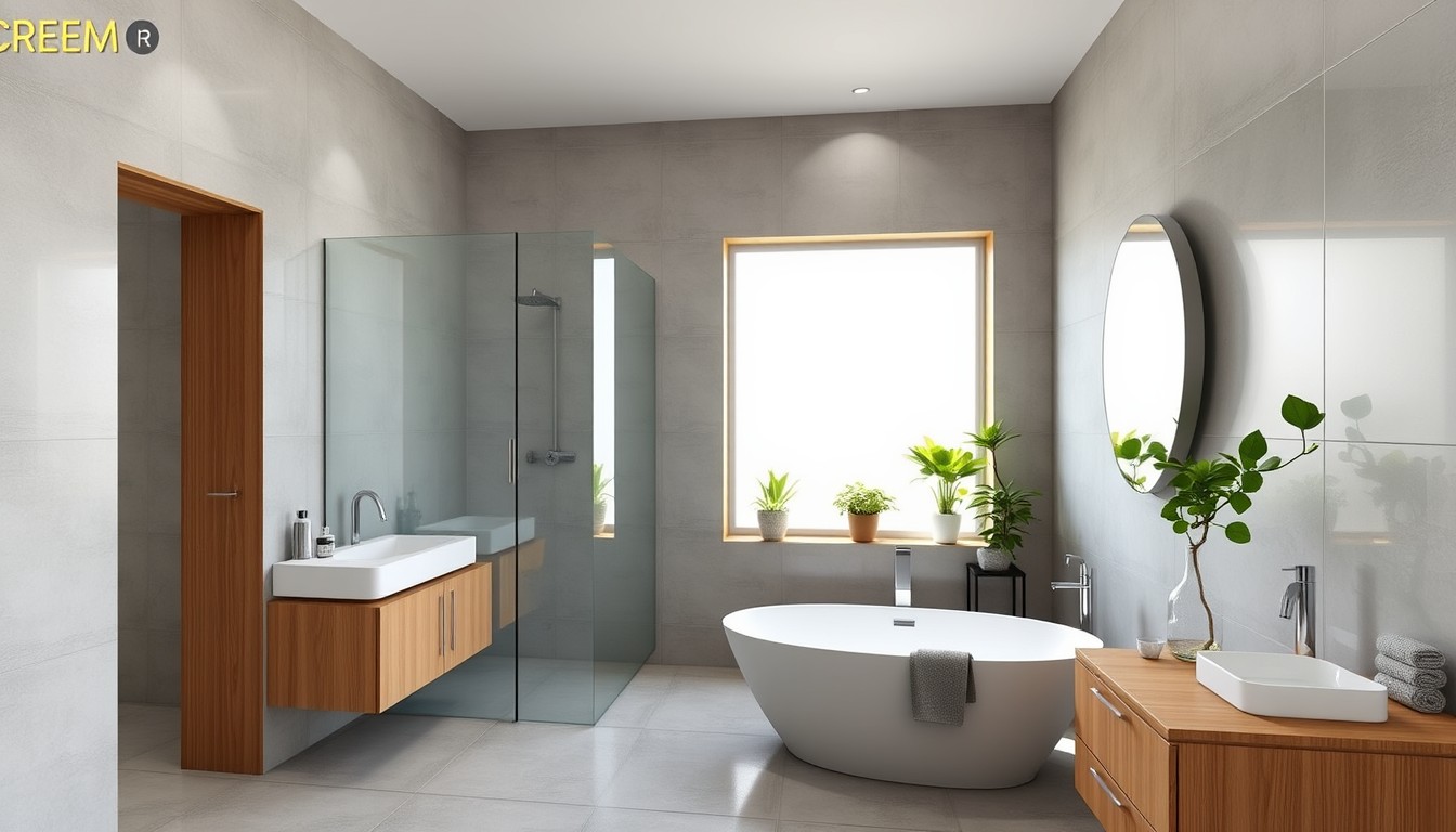 Comment choisir les meubles pour un plan salle de bain 7m2 en longueur