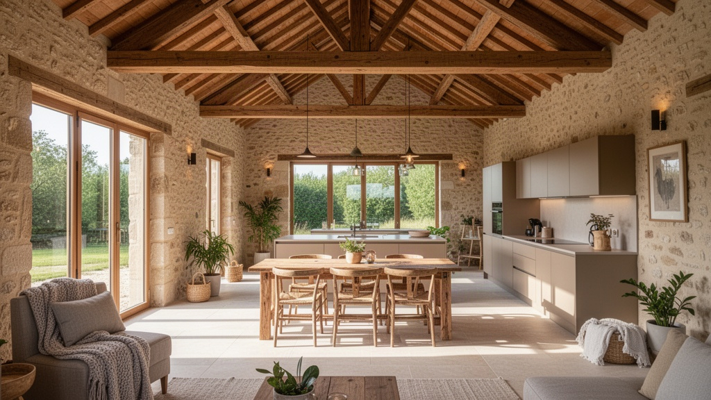 Coût rénovation grange 100m2 : analyse des matériaux à choisir